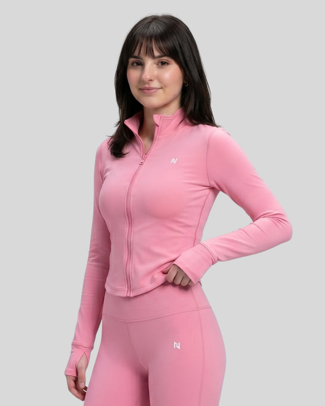 AEROSKIN COMPRESSION JACKET BABY PINK
