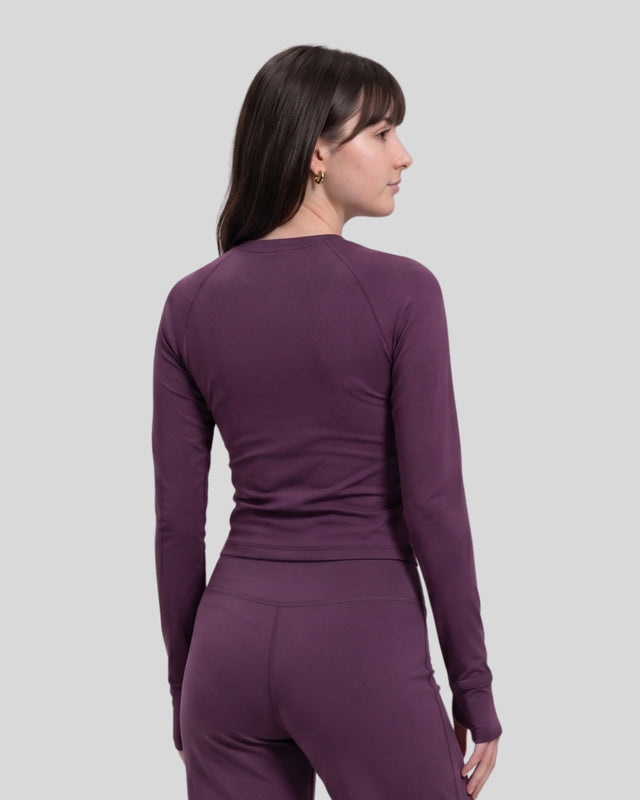 AEROSKIN COMPRESSION T-SHIRT PURPLE