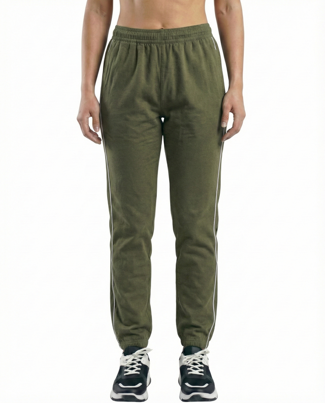 WOMEN TRACKLINE JOGGER OLIVE