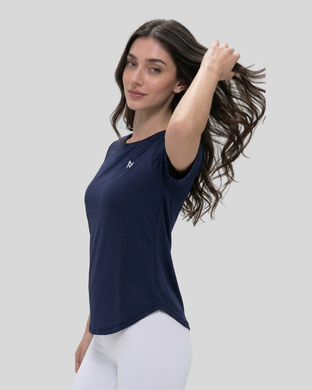 Vital Air Tee Navy