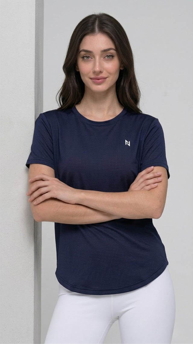 Vital Air Tee Navy