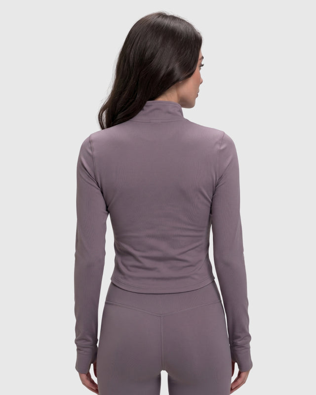 AEROSKIN COMPRESSION JACKET DUSTY PURPLE