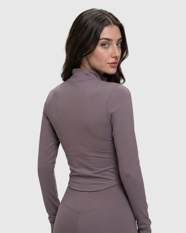 AEROSKIN COMPRESSION JACKET DUSTY PURPLE