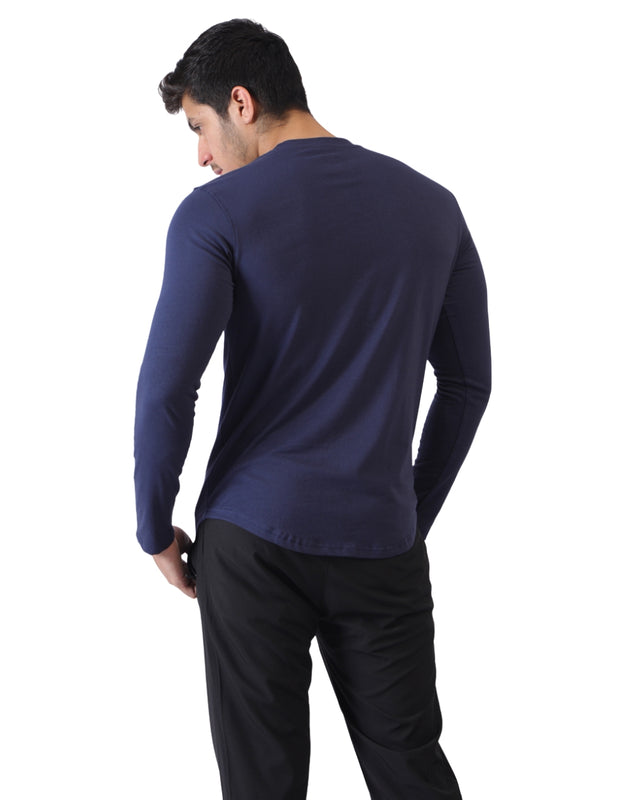 Scoop Bottom Long Sleeve T-Shirt