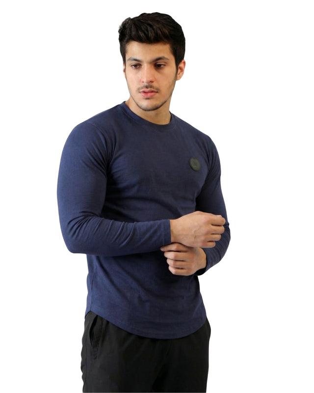 Scoop Bottom Long Sleeve T-Shirt