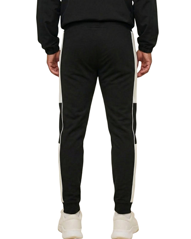 Black Side Panel Trousers