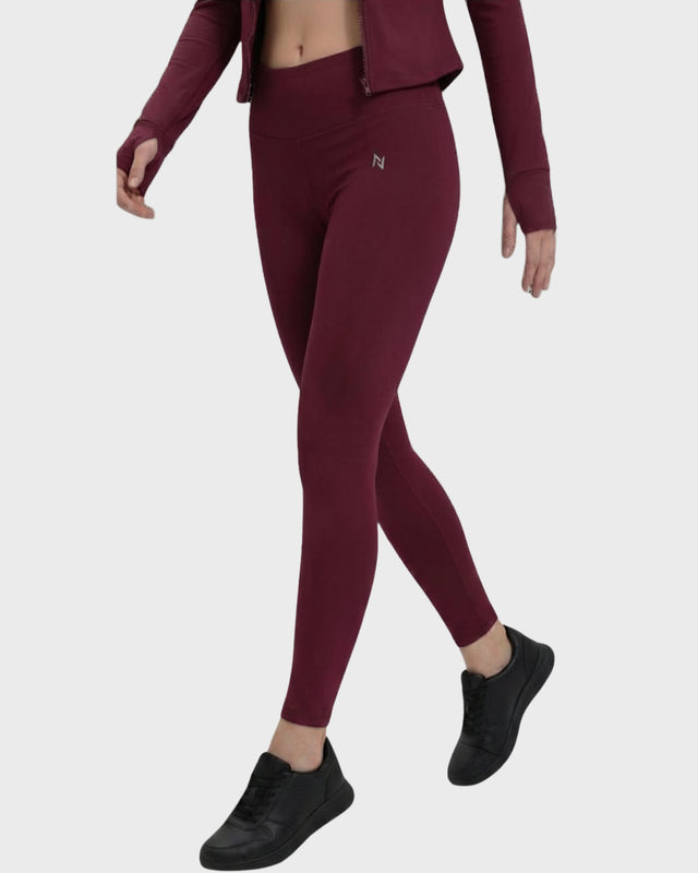 Aeroskin Compression Burgundy Combo Pair