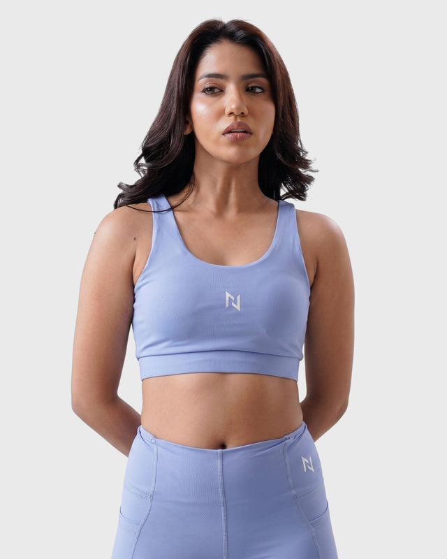 Aero Dry Sports Bra Sky Blue