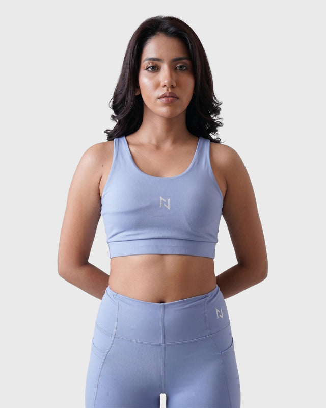 Aero Dry Sports Bra Sky Blue