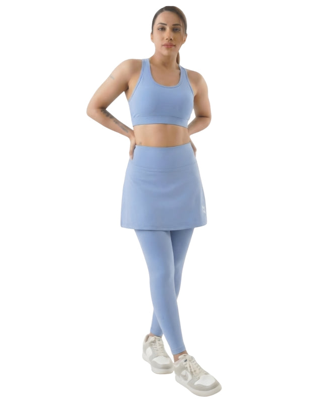 Skirt Leggings Sky Blue