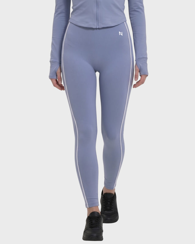NOMAD High Waisted Seamless Contour Piping leggings