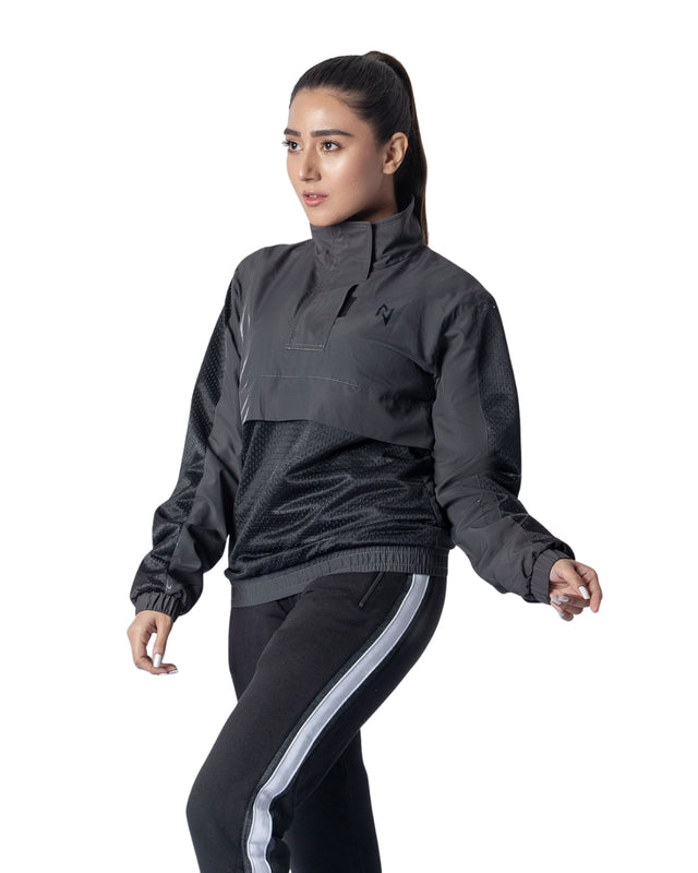 Black Mesh Supersoft Windrunner