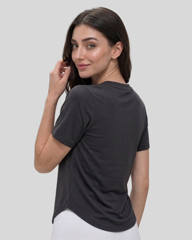 VITAL TEE CHARCOAL