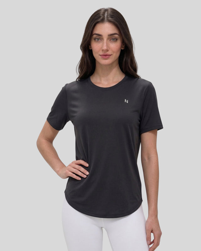 VITAL TEE CHARCOAL