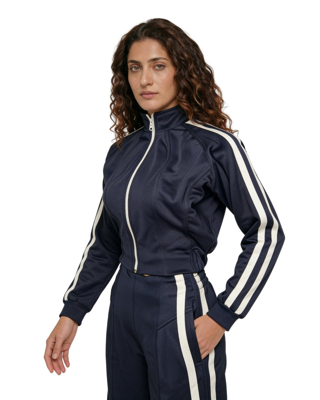 Prime Fleece Zipper Jacket Navy