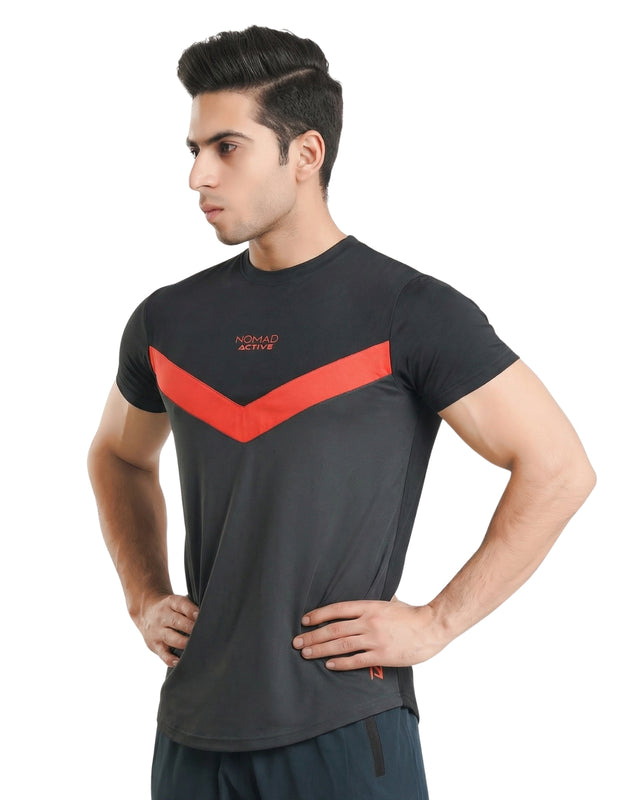 Nomad Active V-Panel T-Shirt