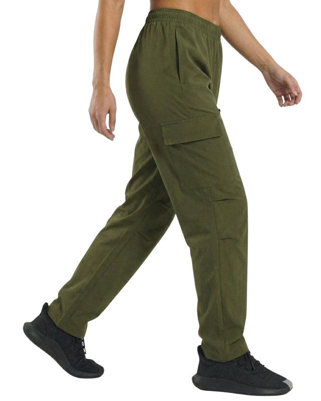 WOMENS UTILITY CARGOS OLIVE