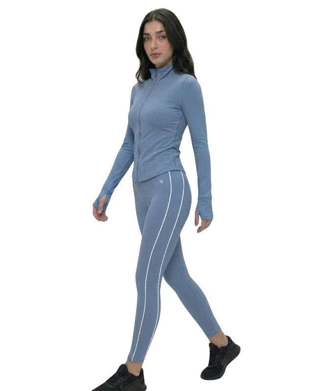 NOMAD High Waisted Seamless Contour Piping leggings