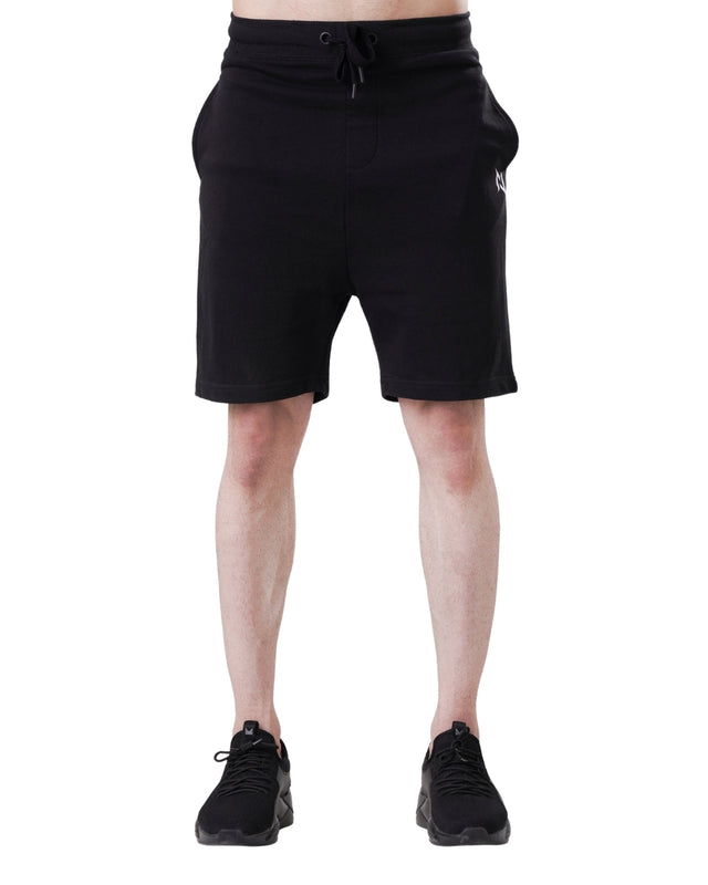 ESSENTIAL LOUNGE TERRY SHORTS BLACK