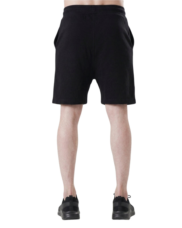 ESSENTIAL LOUNGE TERRY SHORTS BLACK