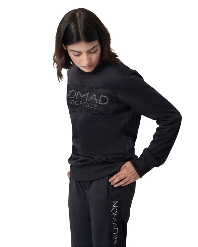 Sweatshirt With Mesh