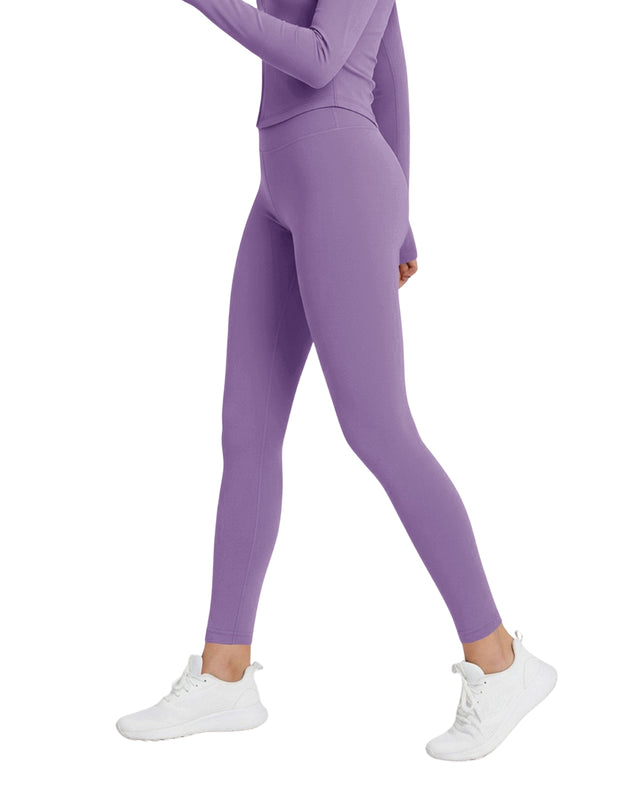 High Waisted Leggings PURPLE