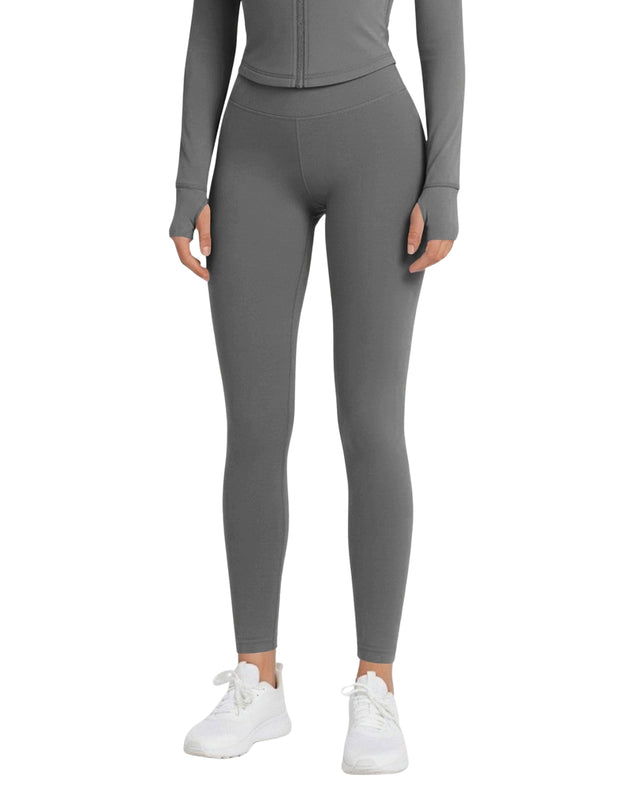 High Waisted Leggings Gray