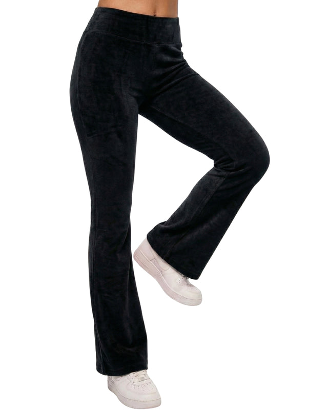 Premium Velour Flare Legging