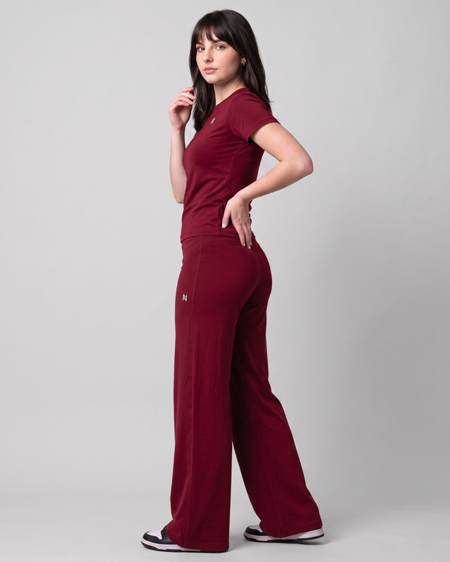 NOMAD Ease Legging Maroon