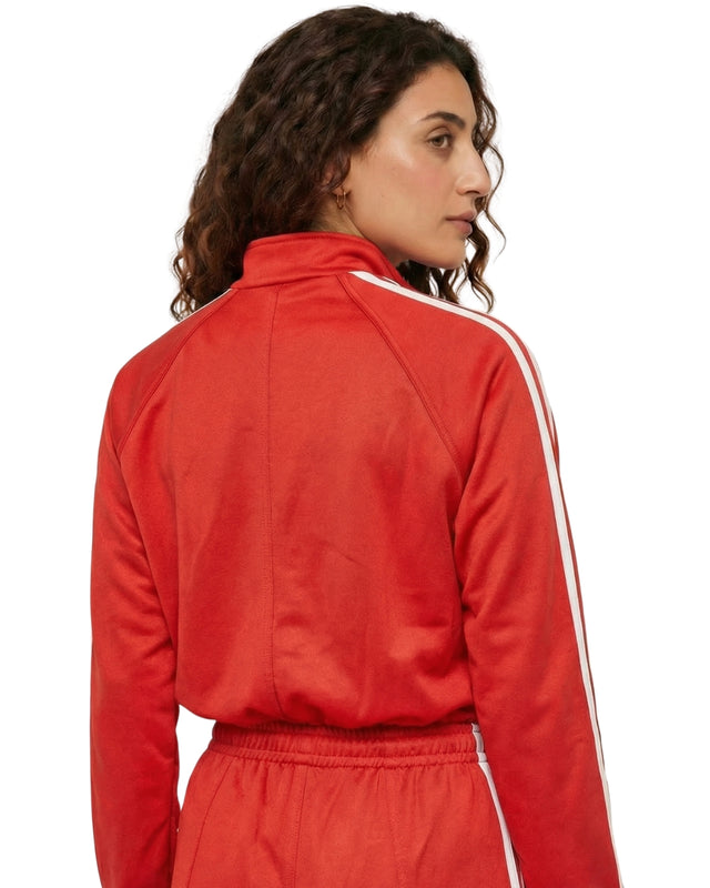 Prime Fleece Zipper Jacket Red
