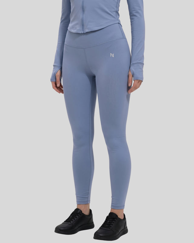High Waisted Leggings Sky Blue