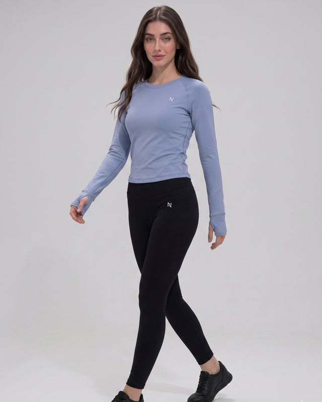 AEROSKIN COMPRESSION T-SHIRT SKY