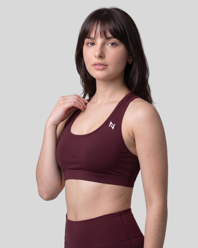 High Impact Bra Burgundy