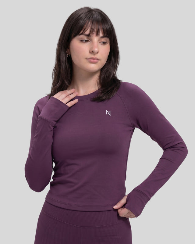 AEROSKIN COMPRESSION T-SHIRT PURPLE