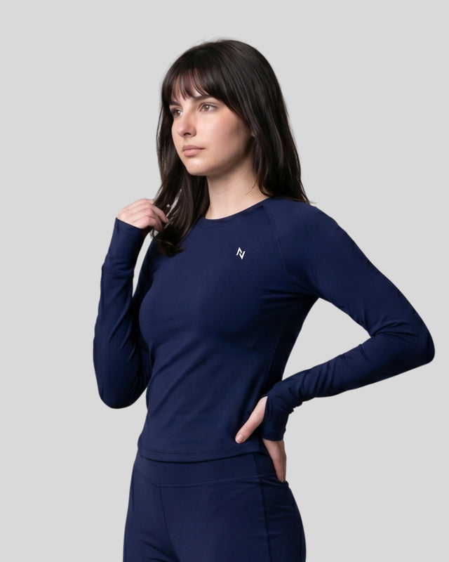 AEROSKIN COMPRESSION T-SHIRT NAVY
