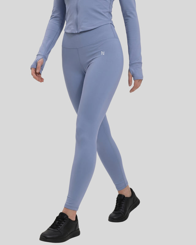 High Waisted Leggings Sky Blue