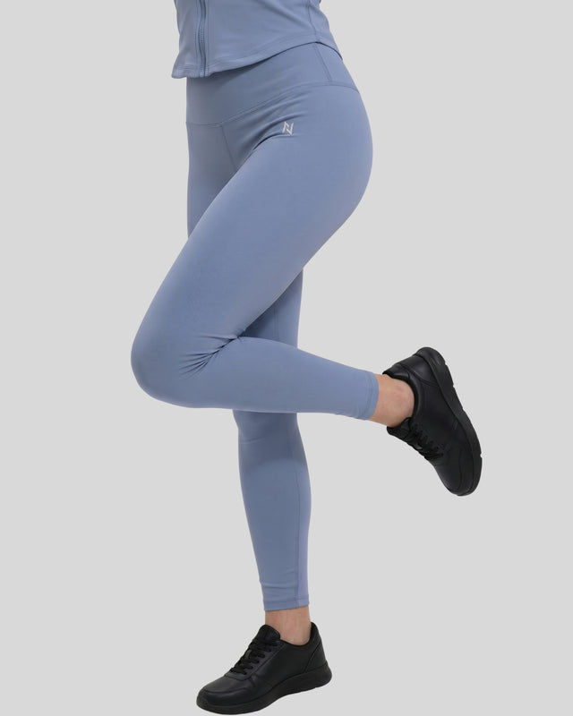 High Waisted Leggings Sky Blue