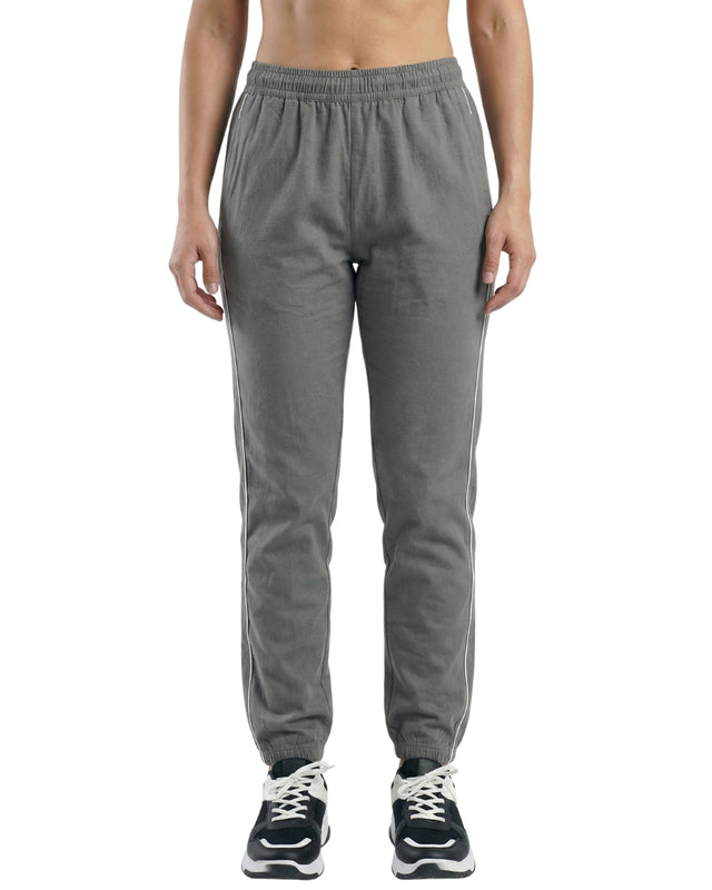 WOMEN TRACKLINE JOGGER GRAY