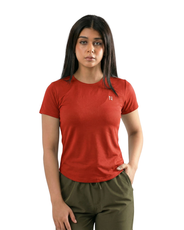 ACTIVE TEE RED