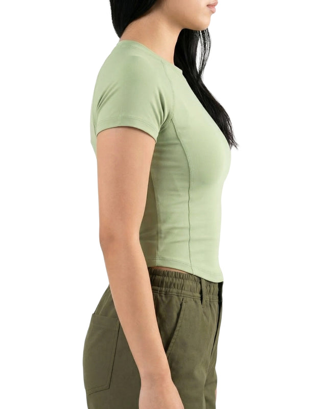 FLEX FORM COTTON TEE MINT GREEN