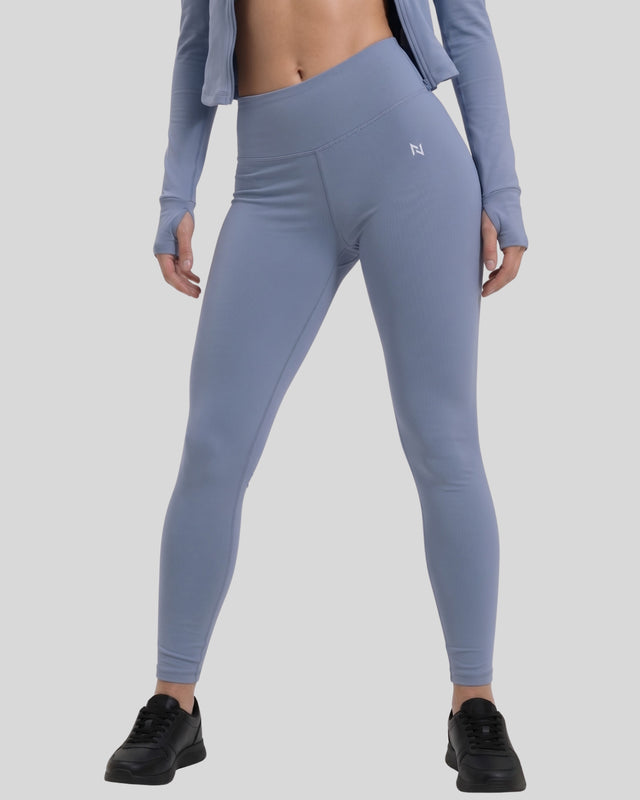 High Waisted Leggings Sky Blue