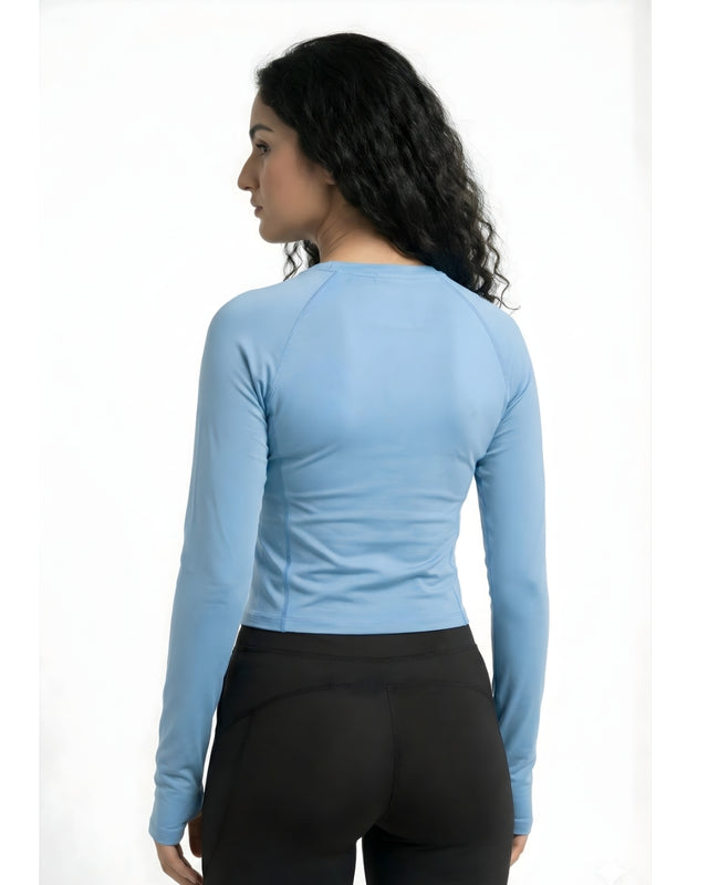 AEROSKIN COMPRESSION T-SHIRT SKY