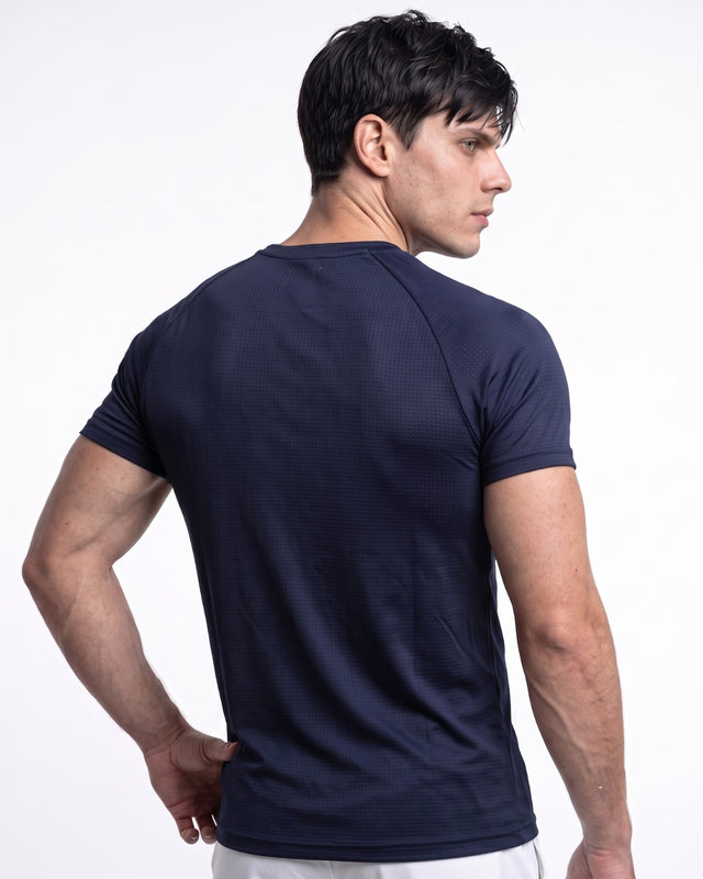 Muscle Fit Air Tee Navy