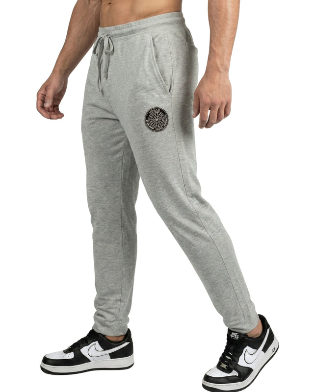 ESSENTIAL LOUNGE TROUSER HEATHER GREY