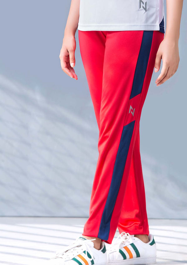 TRAINING TROUSERS - NEON RED AND BLUE - Nomad Apparel
