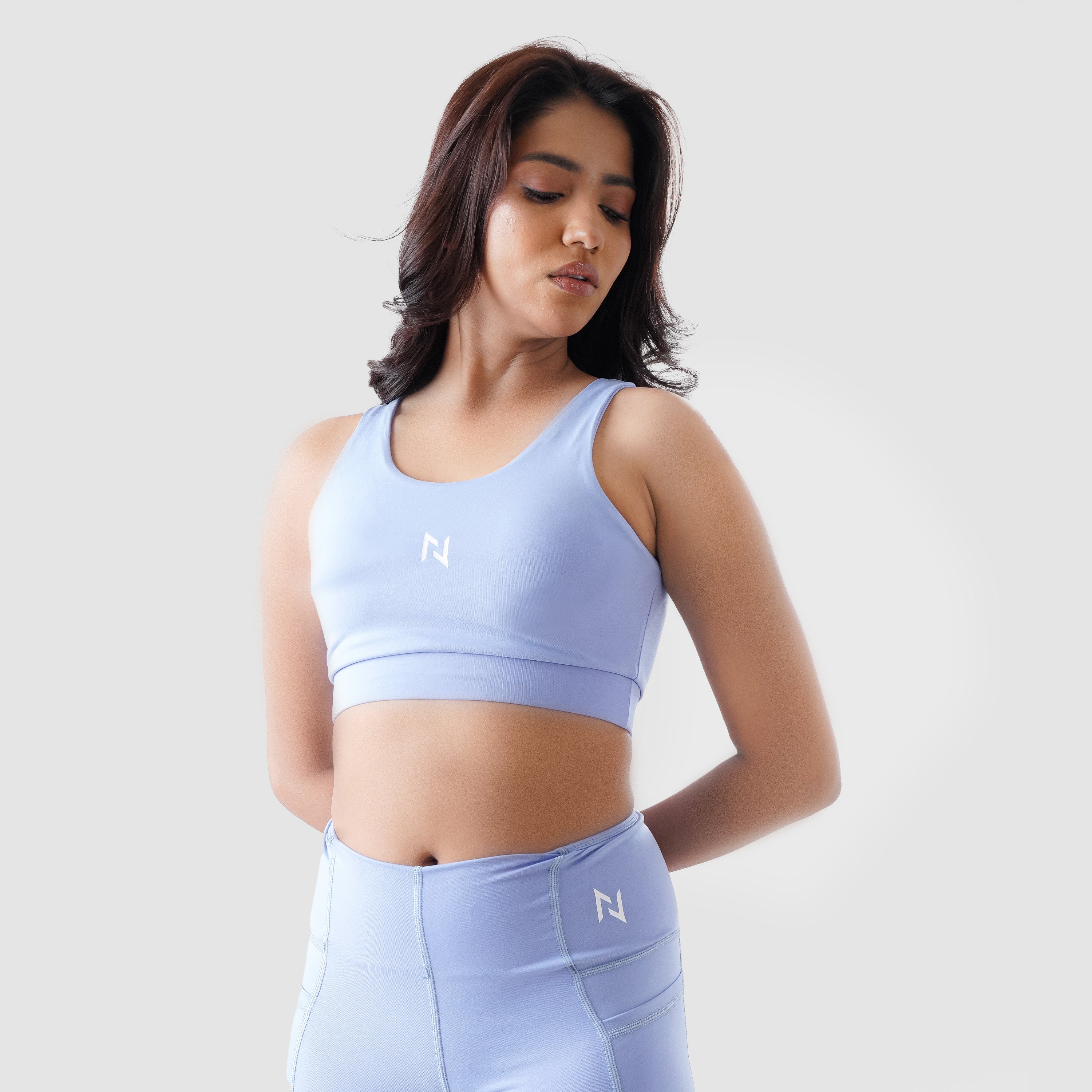 Aero Dry Sports Bra Sky Blue