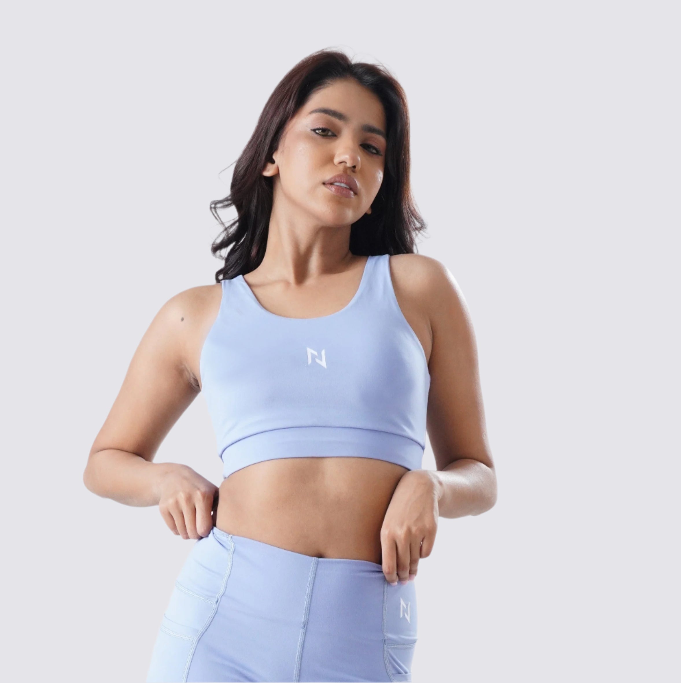 Aero Dry Sports Bra Sky Blue