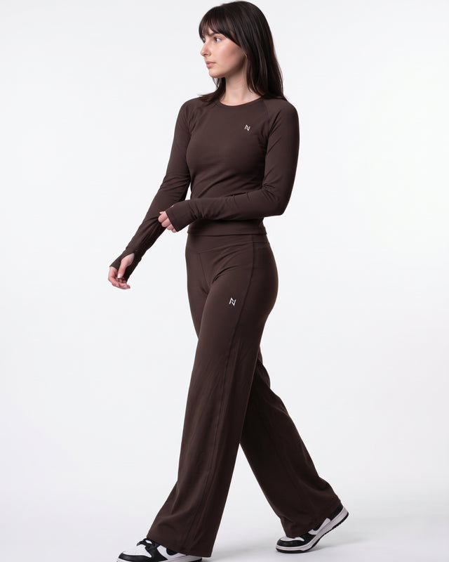 AEROSKIN COMPRESSION T-SHIRT Dark Brown