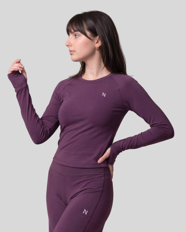 AEROSKIN COMPRESSION T-SHIRT PURPLE