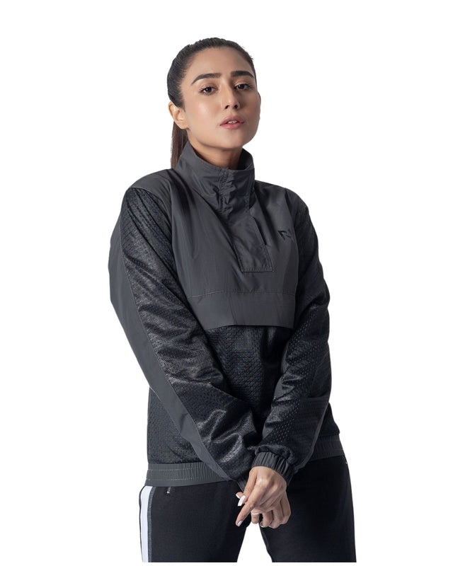 Black Mesh Supersoft Windrunner